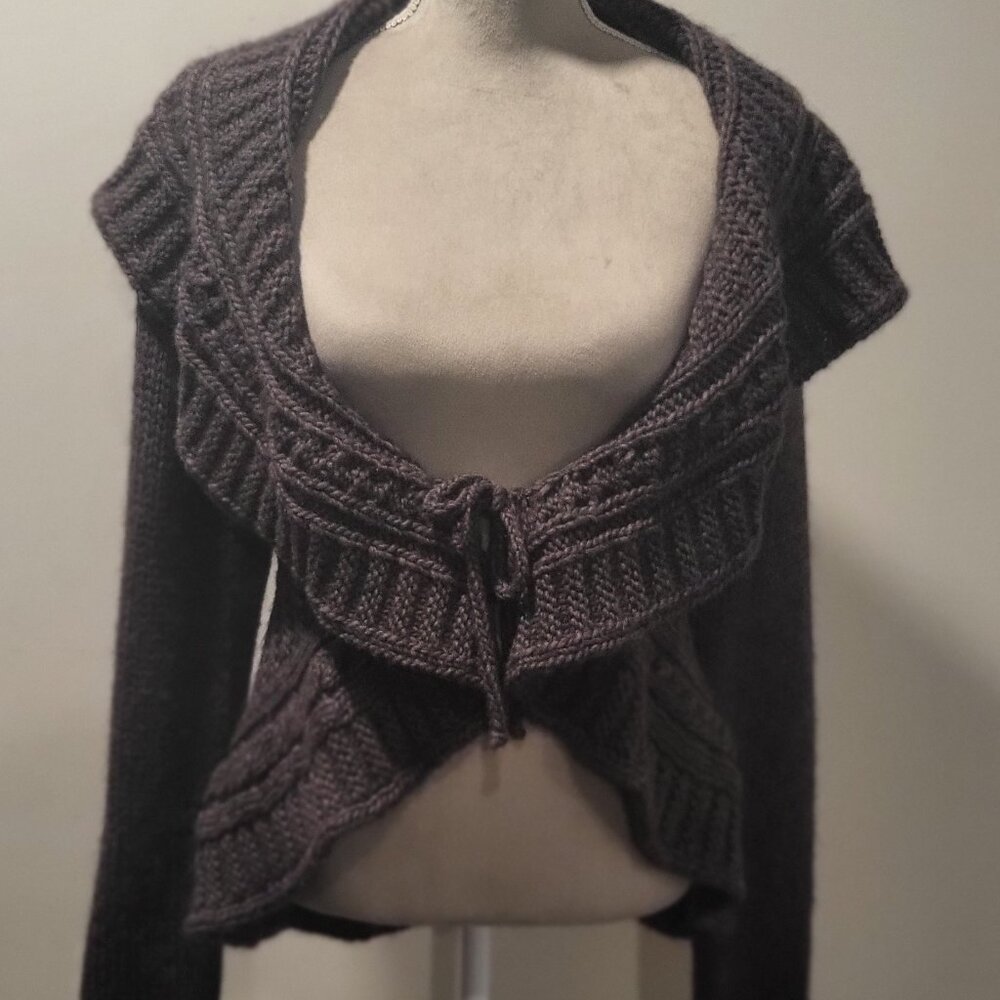 Made in Italy Elsamanda Knitwear Cardigan Size M, Soft Purple (Never Worn)